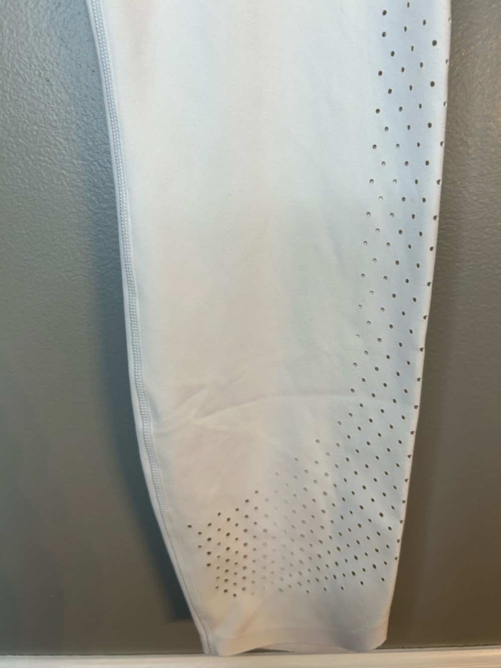 Athleta Women’s White Fearless Tadasana Chakra High Rise Leggings, Size Large - Picture 5 of 12